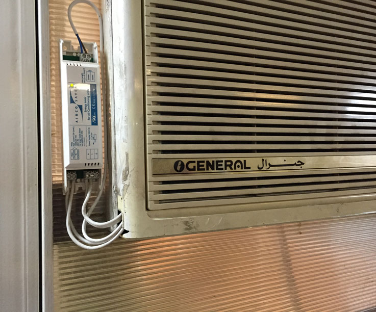 Aircosaver smart retrofit device for energy saving of Air Conditioners